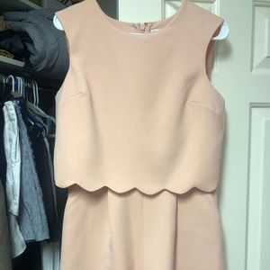 Miss Selfridge blush romper